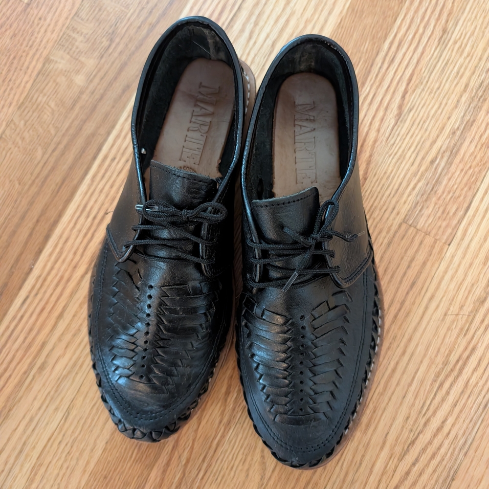 Black Men's Leather Shoes